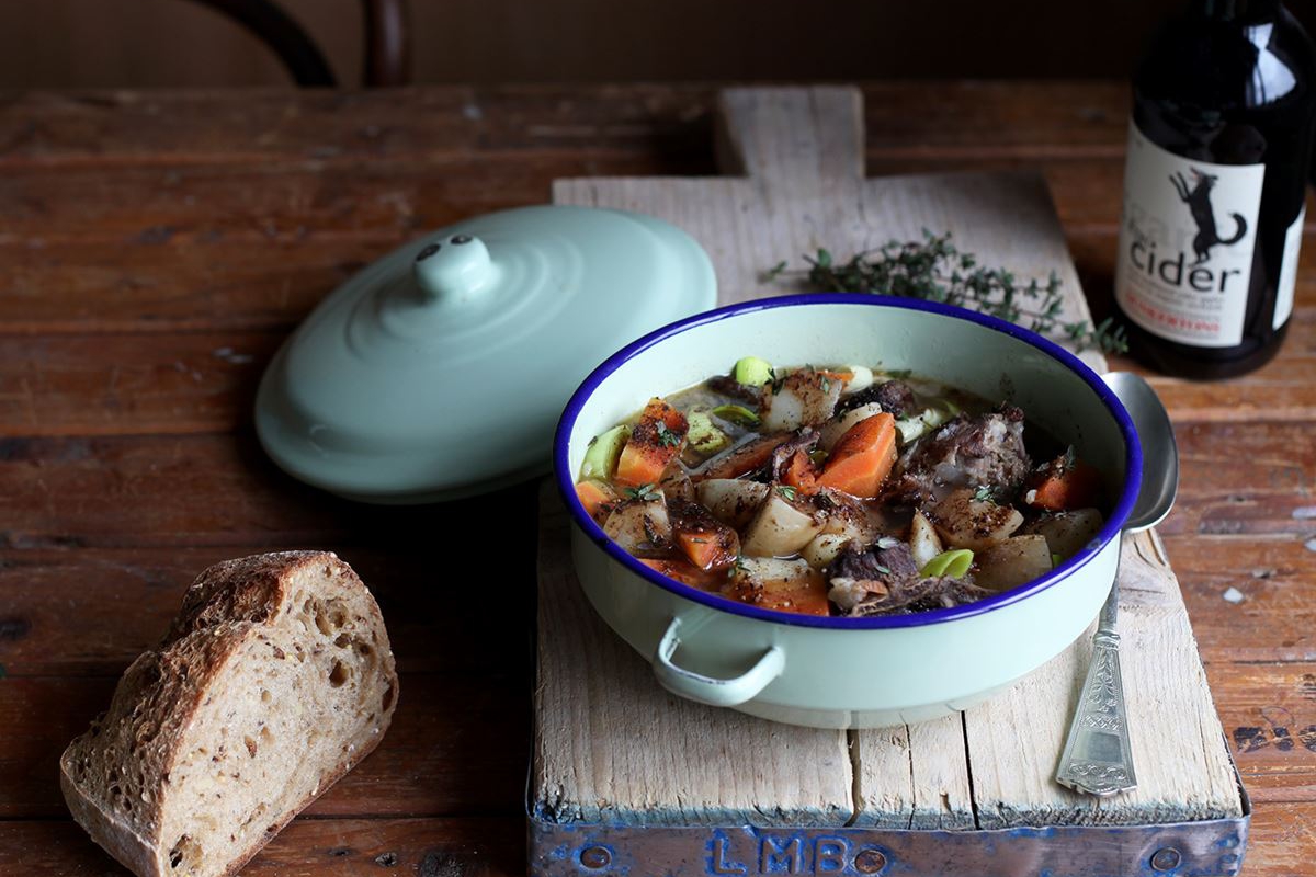 The story of Welsh Cawl 16 Welsh Cawl with homemade bread and cider